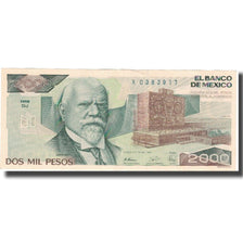 Banknote, Mexico, 2000 Pesos, 1989, 1989-03-28, KM:86c, UNC(65-70)