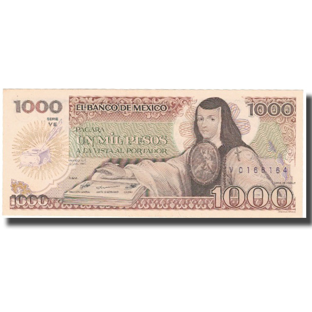 Banknote, Mexico, 1000 Pesos, 1985, 1985-07-19, KM:85, UNC(63)