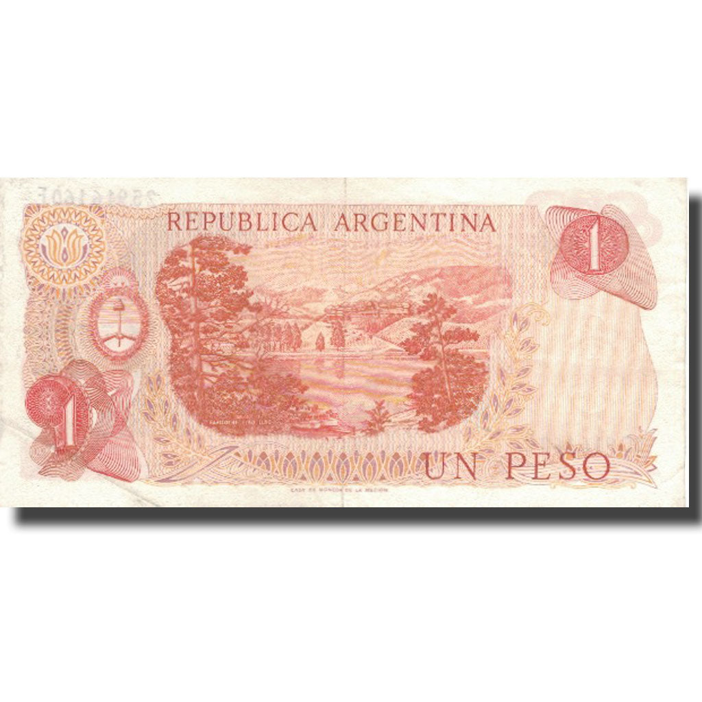 Billet, Argentine, 1 Peso, KM:287, TTB+