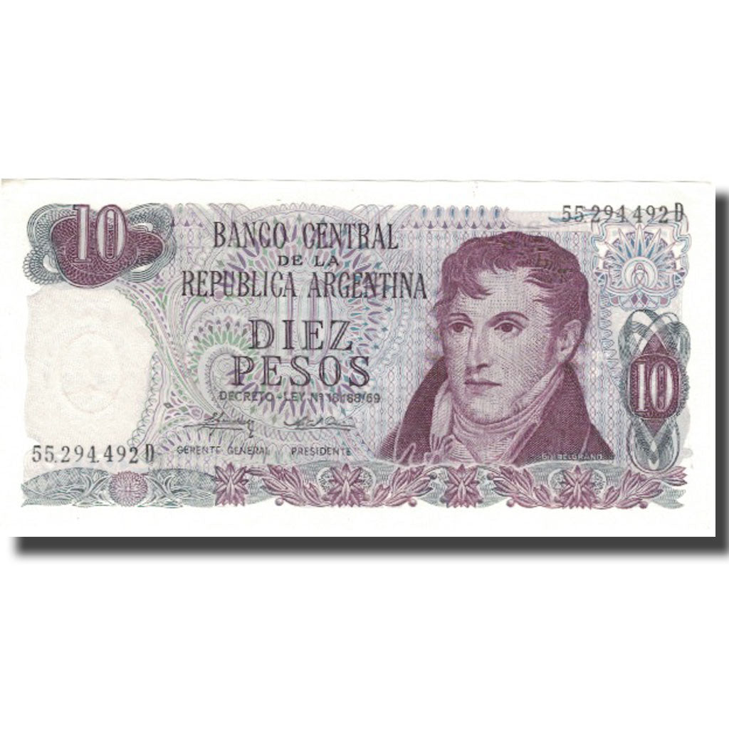 Banconote, Argentina, 10 Pesos, KM:295, SPL