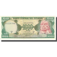 Banknote, Ecuador, 1000 Sucres, 1988, 1988-06-08, KM:125b, AU(55-58)