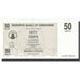 Banknote, Zimbabwe, 50 Cents, 2007, 2007-07-31, KM:36, UNC(65-70)