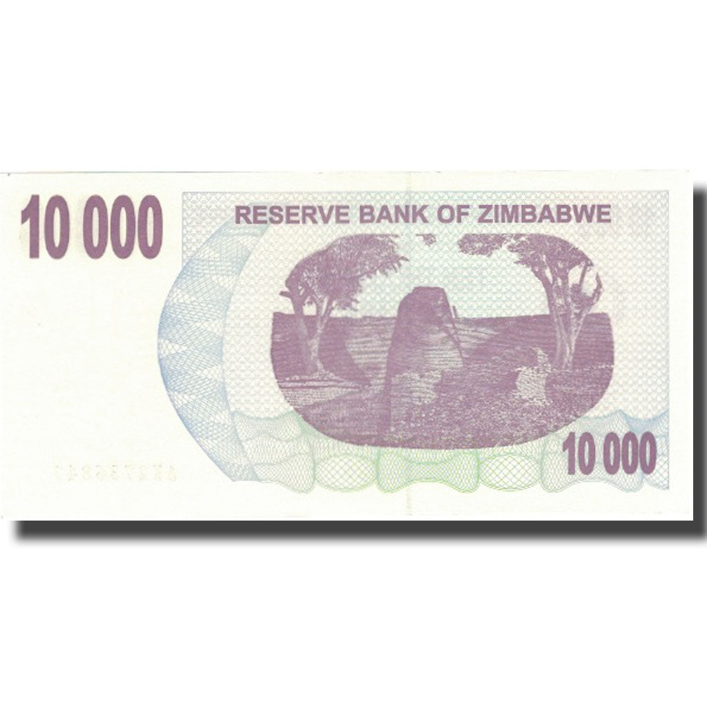 Banknote, Zimbabwe, 10,000 Dollars, 2007, 2007-07-31, KM:46b, UNC(65-70)