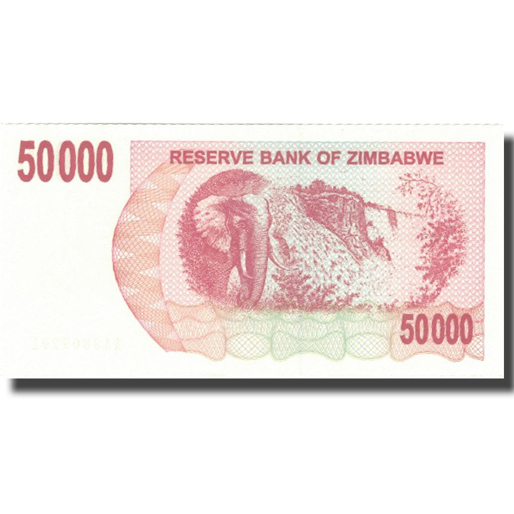 Banknote, Zimbabwe, 50,000 Dollars, 2007, 2007-07-31, KM:47, UNC(65-70)