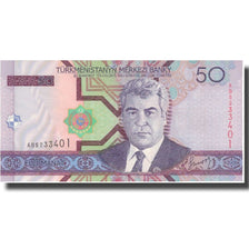 Banknote, Turkmanistan, 50 Manat, KM:17, UNC(65-70)