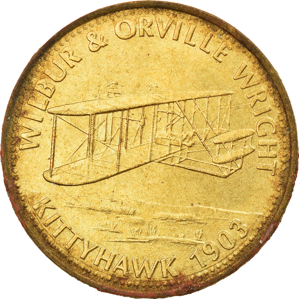 France, Token, Collection Shell, Wilbur and Orville Wright, Aviation, VF(30-35)