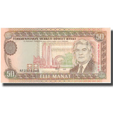 Banknote, Turkmanistan, 50 Manat, 1995, 1995, KM:5b, UNC(65-70)