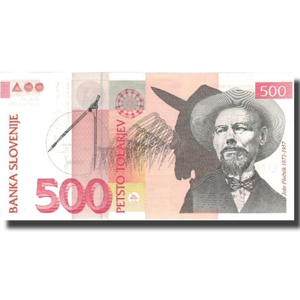 Banknote, Slovenia, 500 Tolarjev, 2005, 2005-01-15, KM:16c, UNC(65-70)