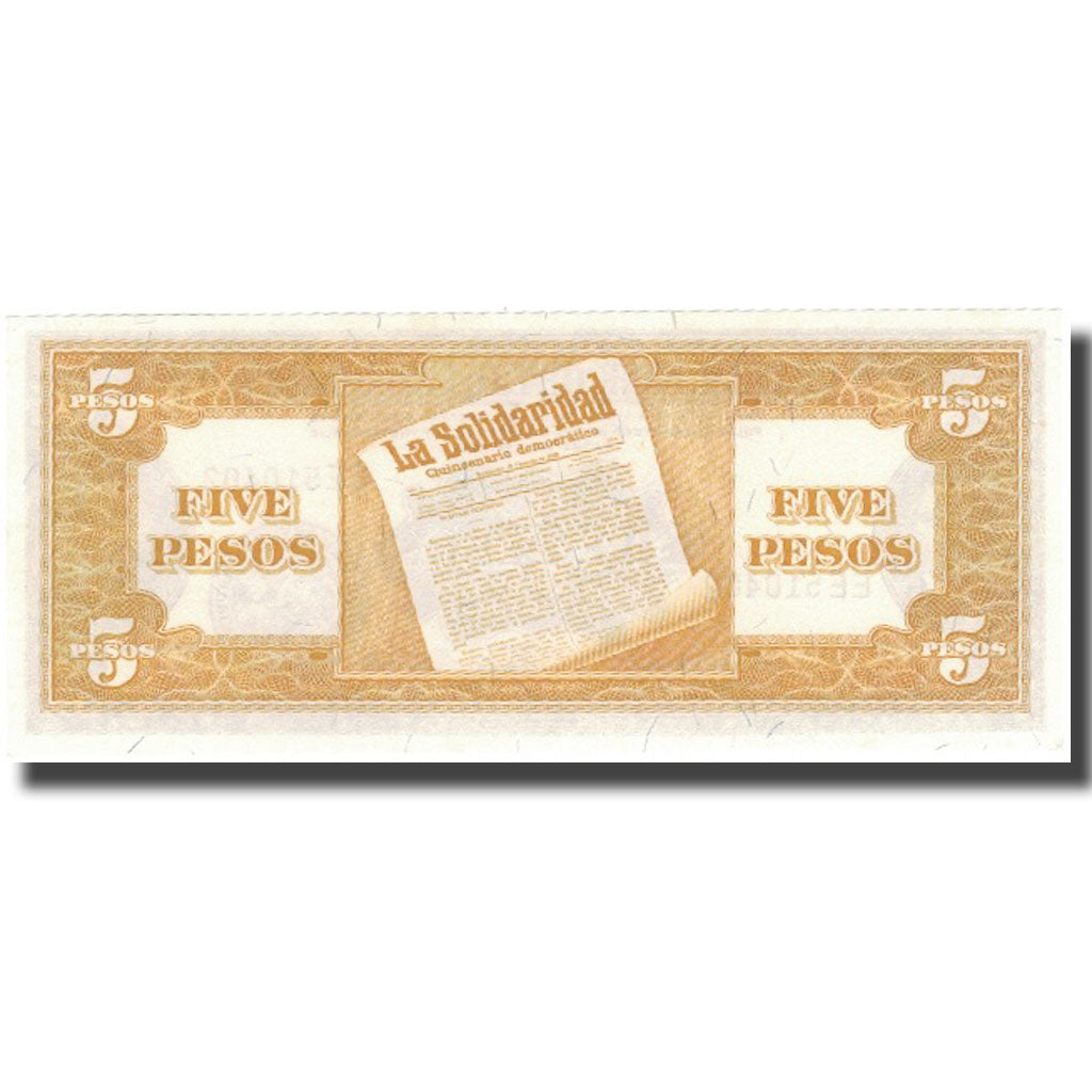 Banknote, Philippines, 5 Pesos, KM:135e, UNC(65-70)