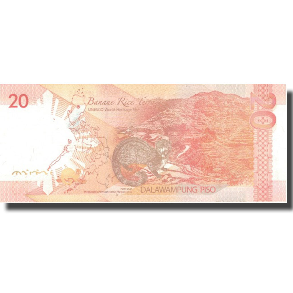 Billet, Philippines, 20 Piso, KM:206a, SPL