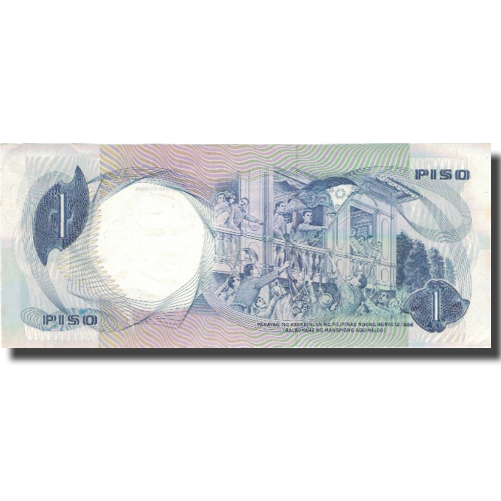 Banconote, Filippine, 1 Piso, KM:142b, SPL+