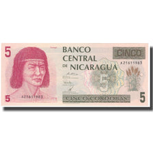 Billete, 5 Cordobas, Nicaragua, KM:174, UNC