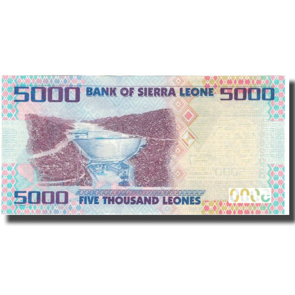 Billet, Sierra Leone, 5000 Leones, 2010, 2010-04-27, KM:32, NEUF