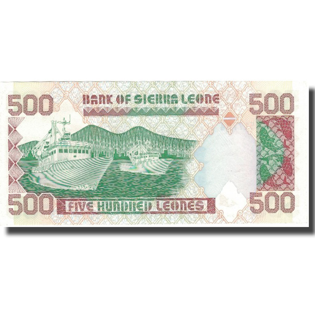 Banknote, Sierra Leone, 500 Leones, 1991, 1991-04-27, KM:19, UNC(65-70)
