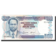 Banknote, Burundi, 500 Francs, 1995, 1995-02-05, KM:37a, UNC(65-70)