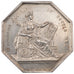 France, Notary, Token, MS(60-62), Silver, Lerouge #19, 12.00