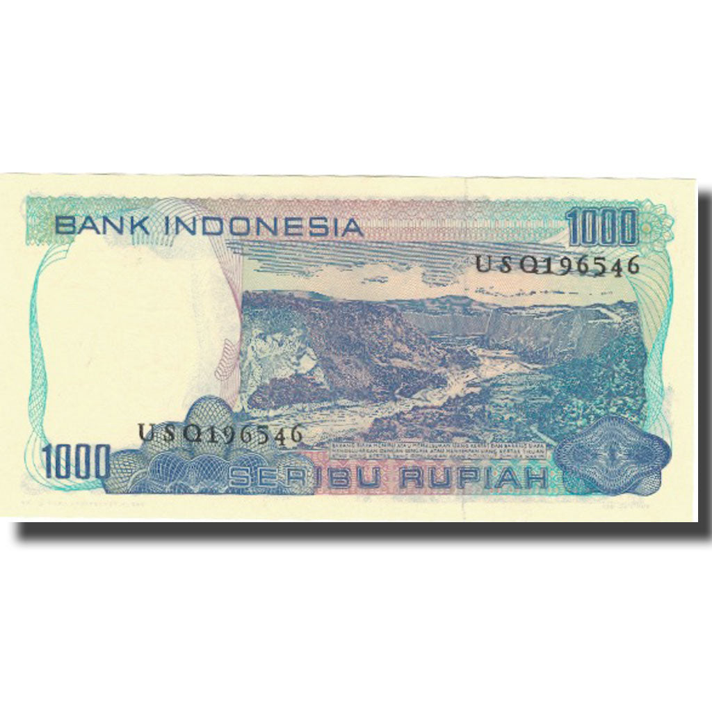 Banknote, Indonesia, 1000 Rupiah, 1980, 1980, KM:119, UNC(65-70)