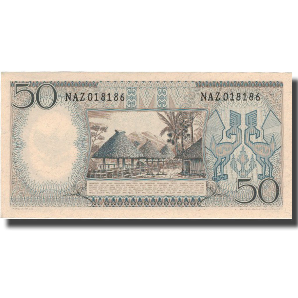 Billet, Indonésie, 50 Rupiah, 1964, 1964, KM:96, NEUF