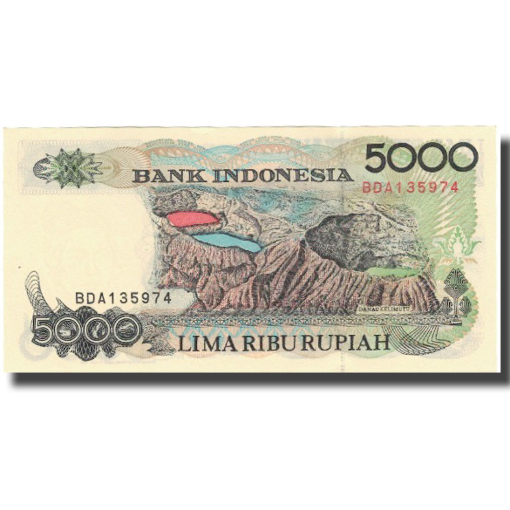 Banconote, Indonesia, 5000 Rupiah, 1992, 1992, KM:130a, FDS