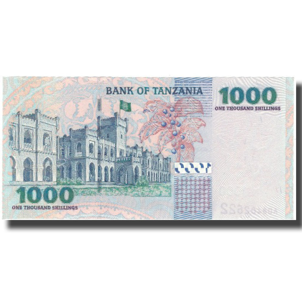 Banknote, Tanzania, 1000 Shilingi, Undated (2000), KM:34, UNC(65-70)