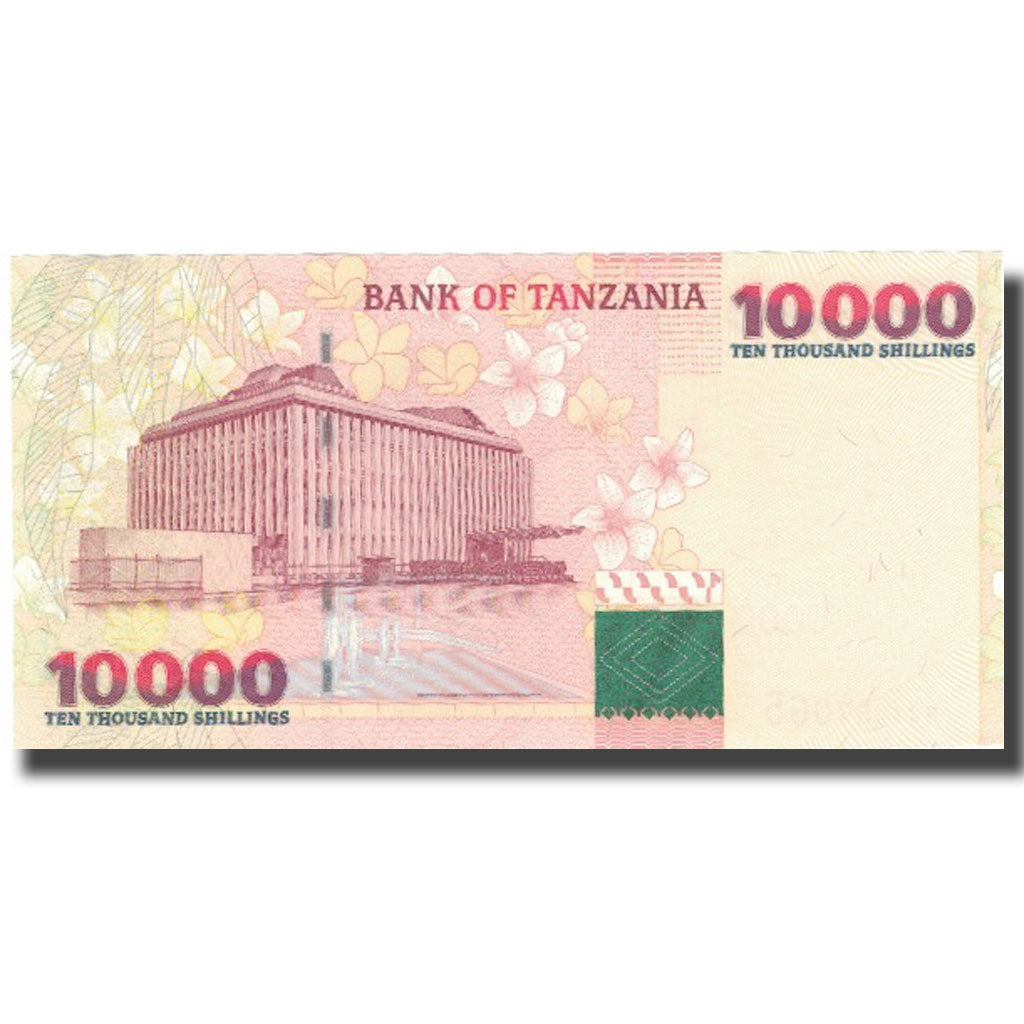 Banknote, Tanzania, 10,000 Shilingi, Undated (2003), KM:39, UNC(65-70)