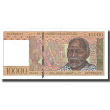 Banknote, Madagascar, 10,000 Francs = 2000 Ariary, Undated (1995), KM:79a