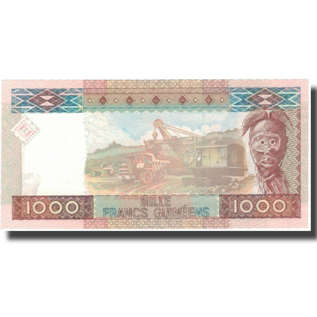 Banknote, Guinea, 1000 Francs, 1960, 1960-03-01, KM:40, UNC(65-70)