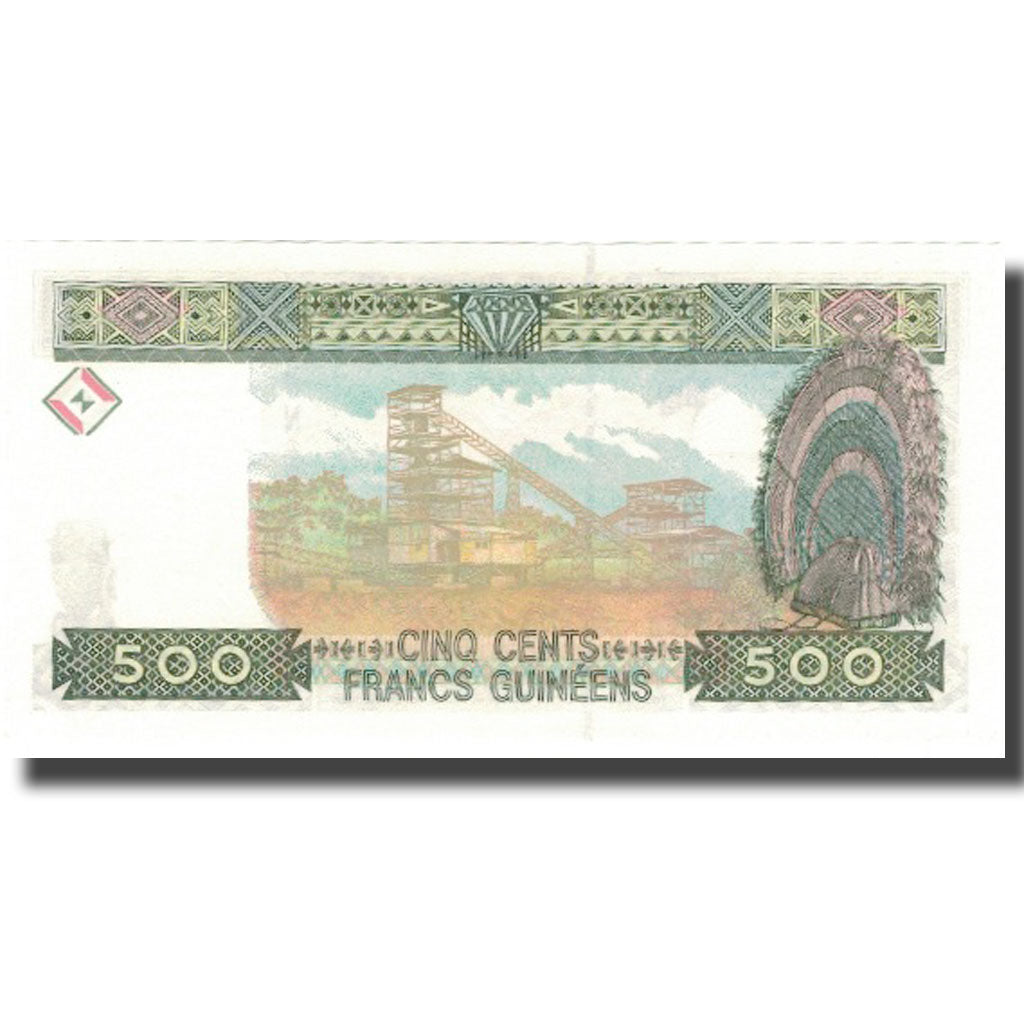 Banknote, Guinea, 500 Francs, 1960, 1960-03-01, KM:36, UNC(65-70)