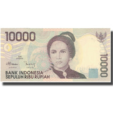 Banknote, Indonesia, 10,000 Rupiah, 1998, 1998, KM:137a, UNC(65-70)