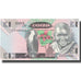 Banknote, Zambia, 1 Kwacha, Undated (1980-88), KM:23b, UNC(65-70)