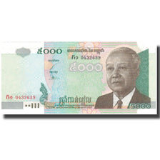 Billet, Cambodge, 5000 Riels, 2001, 2001, KM:55a, SPL+