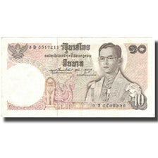 Banknote, Thailand, 10 Baht, Undated (1969-78), KM:83a, EF(40-45)