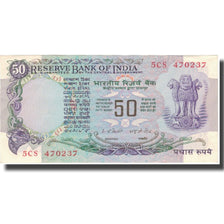 Banconote, India, 50 Rupees, Undated (1978), KM:84c, SPL