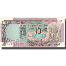 Banconote, India, 10 Rupees, KM:81e, SPL