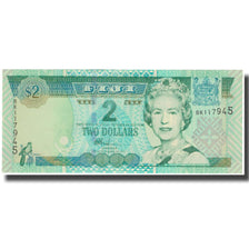 Banconote, Figi, 2 Dollars, Undated (2002), KM:104a, SPL