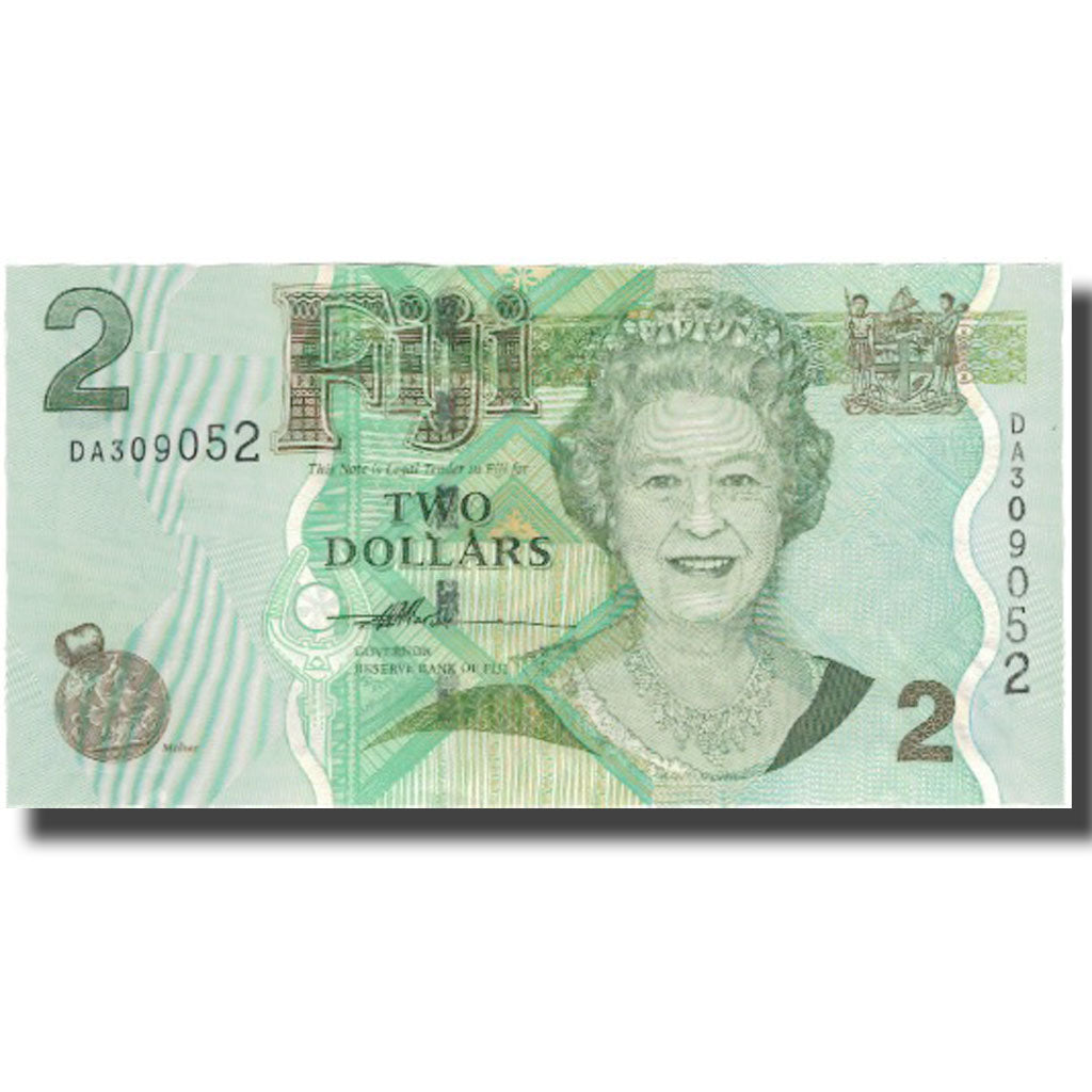 Banknote, Fiji, 2 Dollars, Undated (2007), KM:109a, UNC(60-62)