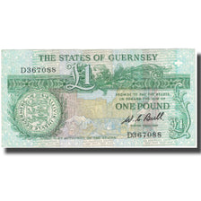 Banknote, Guernsey, 1 Pound, 1980-1989, KM:48a, EF(40-45)
