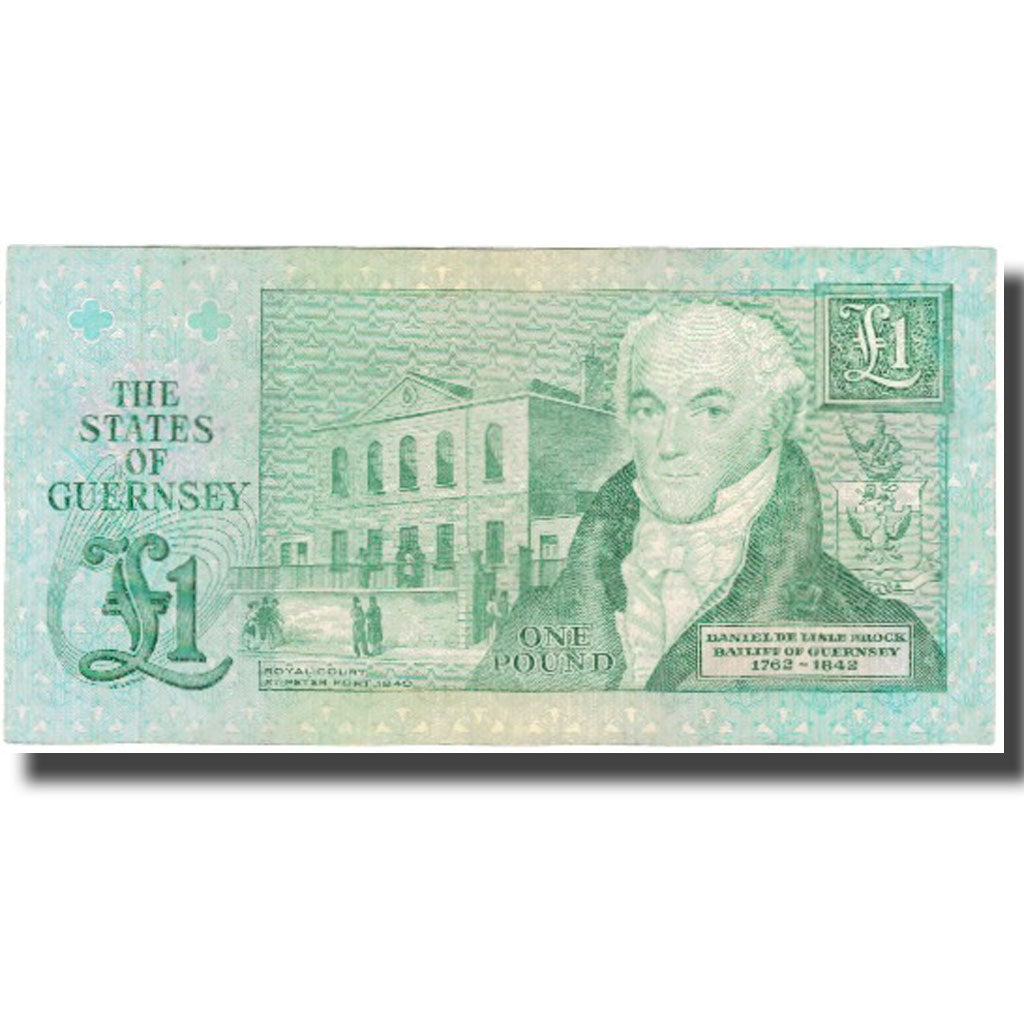 Banknote, Guernsey, 1 Pound, 1980-1989, KM:48a, EF(40-45)
