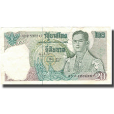Banknote, Thailand, 20 Baht, Undated (1971-81), KM:84a, EF(40-45)