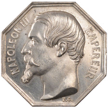 France, Notary, Token, MS(60-62), Silver, Lerouge #79, 13.00