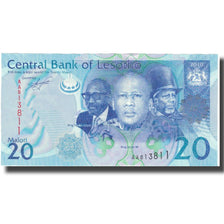 Banknot, Lesotho, 20 Maloti, 2010, 2010, KM:22, UNC(65-70)