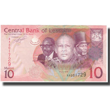 Banknot, Lesotho, 10 Maloti, 2010, 2010, KM:21, UNC(65-70)