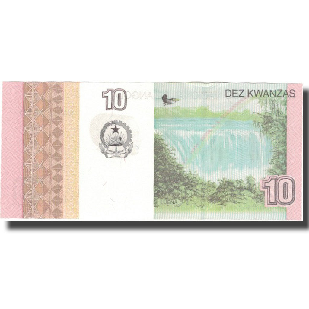 Banknote, Angola, 10 Kwanzas, 2012, Octobre 2012, UNC(63)