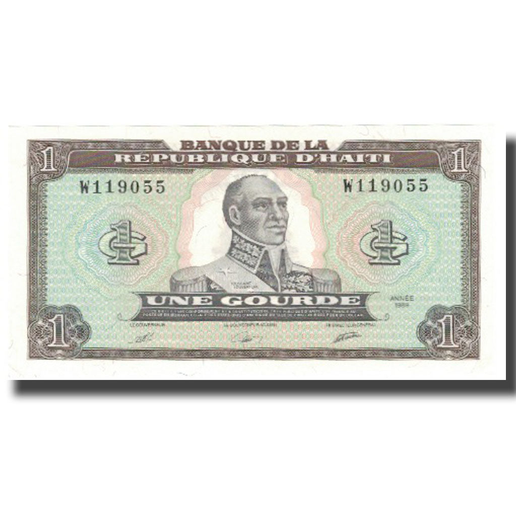 Geldschein, Haiti, 1 Gourde, 1989, 1989, KM:253a, UNZ-