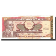 Biljet, Haïti, 20 Gourdes, 2001, 2001, KM:271Aa, SPL+