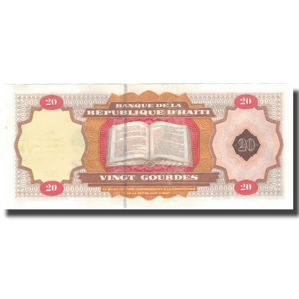 Banknote, Haiti, 20 Gourdes, 2001, 2001, KM:271Aa, UNC(64)