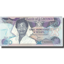 Banknote, Ghana, 100 Cedis, 1986, 1986-07-15, KM:26a, UNC(65-70)