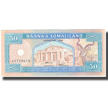 Banknote, Somaliland, 50 Shillings = 50 Shilin, 1996, 1996, KM:4b, UNC(65-70)