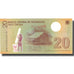 Banconote, Nicaragua, 20 Cordobas, 2007, 2007-09-12, FDS