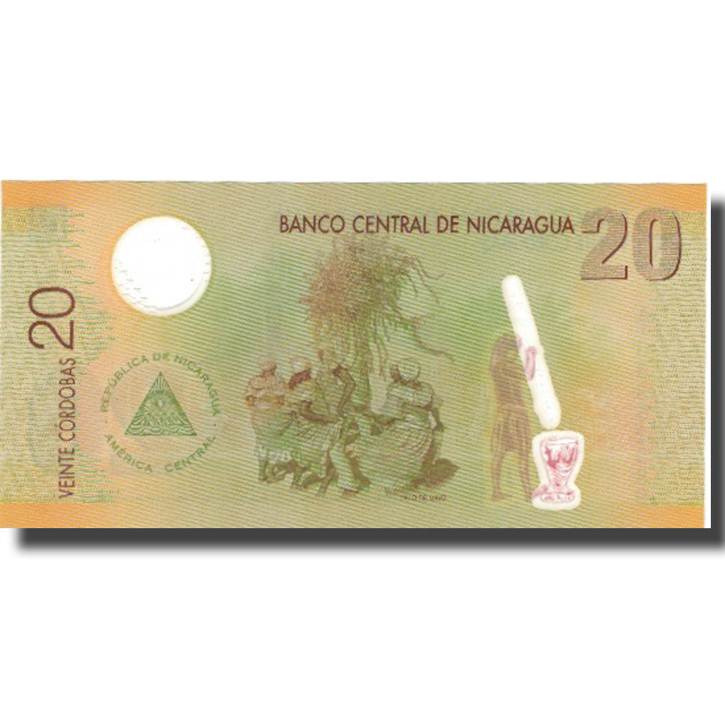 Banconote, Nicaragua, 20 Cordobas, 2007, 2007-09-12, FDS